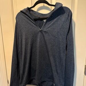 Blue Long Sleeve Hoodie